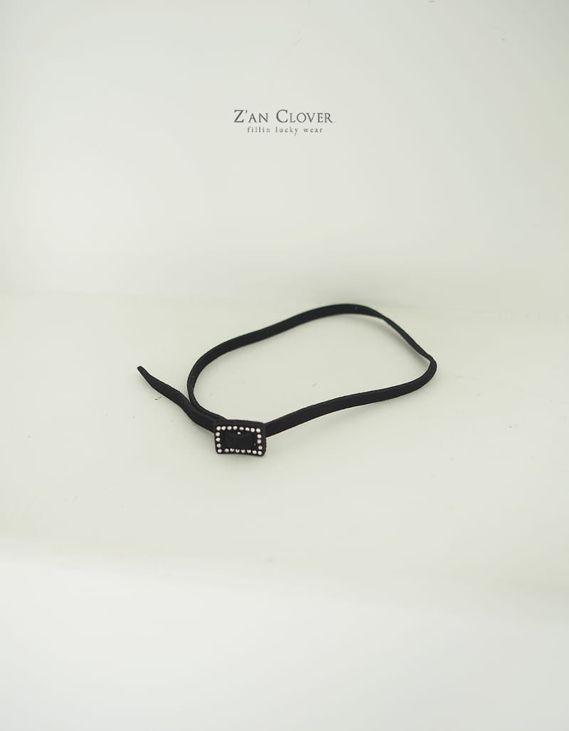 Zan Clover - Korean Children Fashion - #todddlerfashion - Suede Chocker - 2