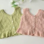 Macaroon Knit Vest