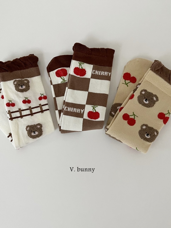 Cherry Socks Set