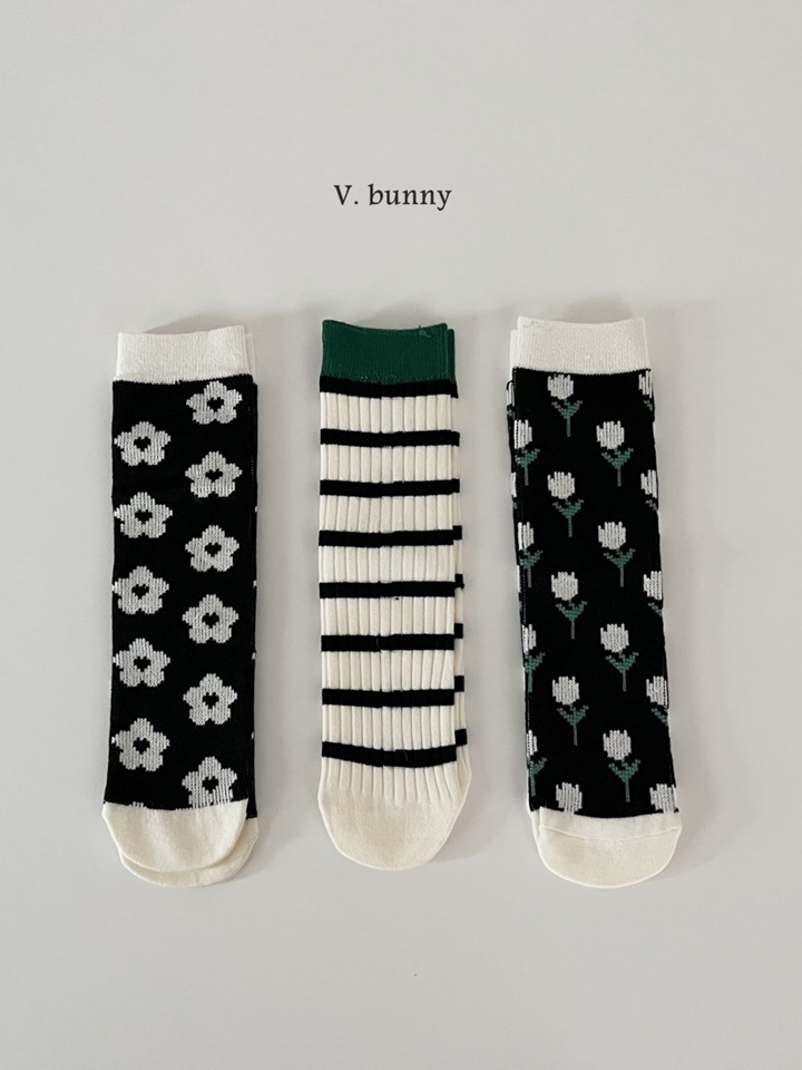 Flower Socks Set