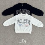 Paris Embrodiery Sweatshirt