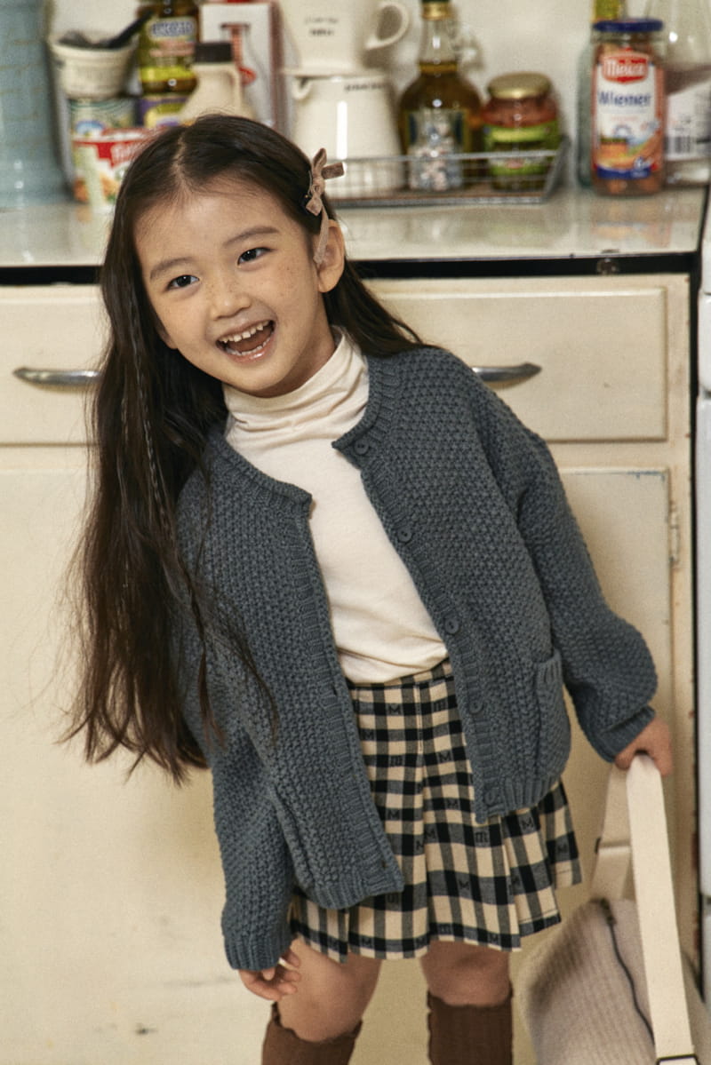 A-Market - Korean Children Fashion - #childofig - Check M Skirt - 11