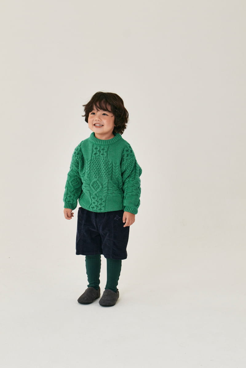 A-Market - Korean Children Fashion - #childofig - Cable Knit Tee - 8