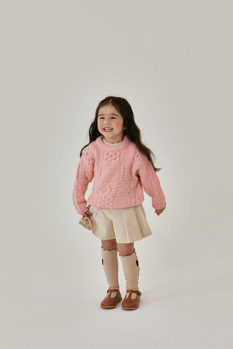 A-Market - Korean Children Fashion - #designkidswear - Cable Knit Tee - 10