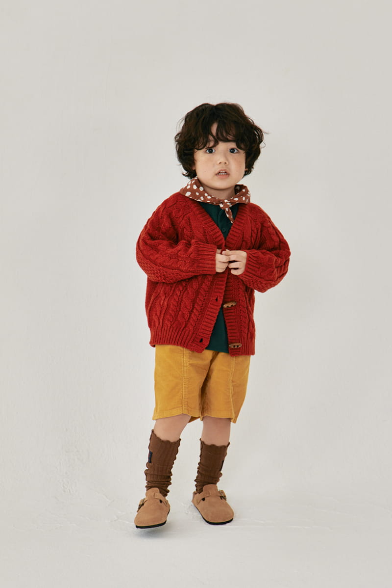 A-Market - Korean Children Fashion - #kidsshorts - Twist Cardigan - 7