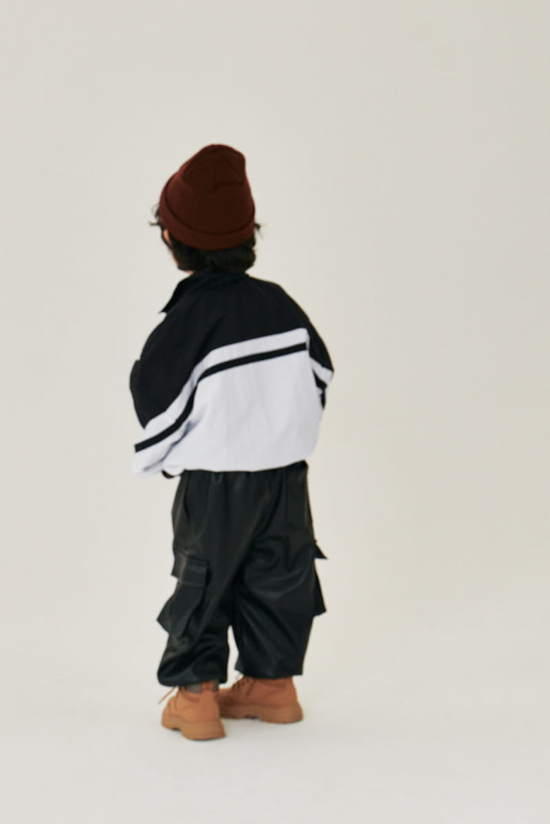 A-Market - Korean Children Fashion - #kidzfashiontrend - Leather Cargo Pants - 8