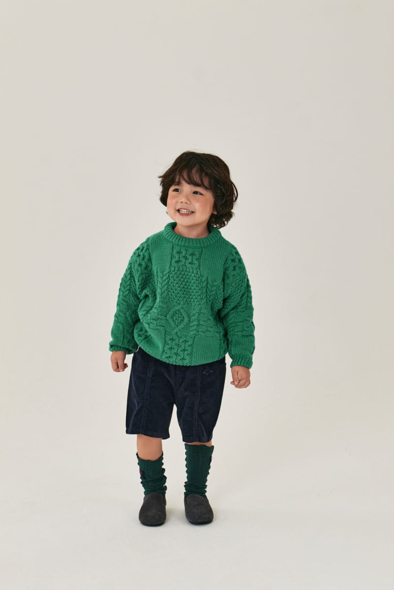 A-Market - Korean Children Fashion - #littlefashionista - Cable Knit Tee - 3