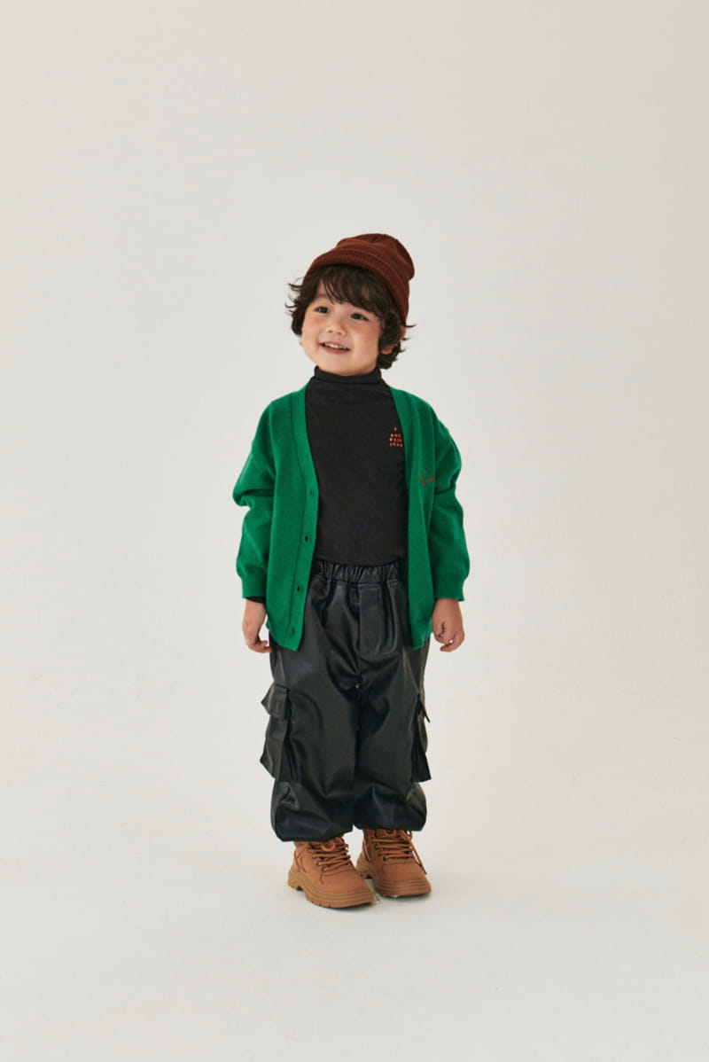 A-Market - Korean Children Fashion - #magicofchildhood - Leather Cargo Pants - 11