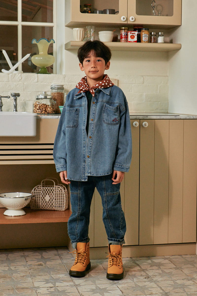 A-Market - Korean Children Fashion - #magicofchildhood - Slit Jeans - 5