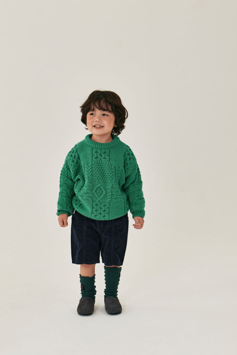 A-Market - Korean Children Fashion - #littlefashionista - Cable Knit Tee - 4