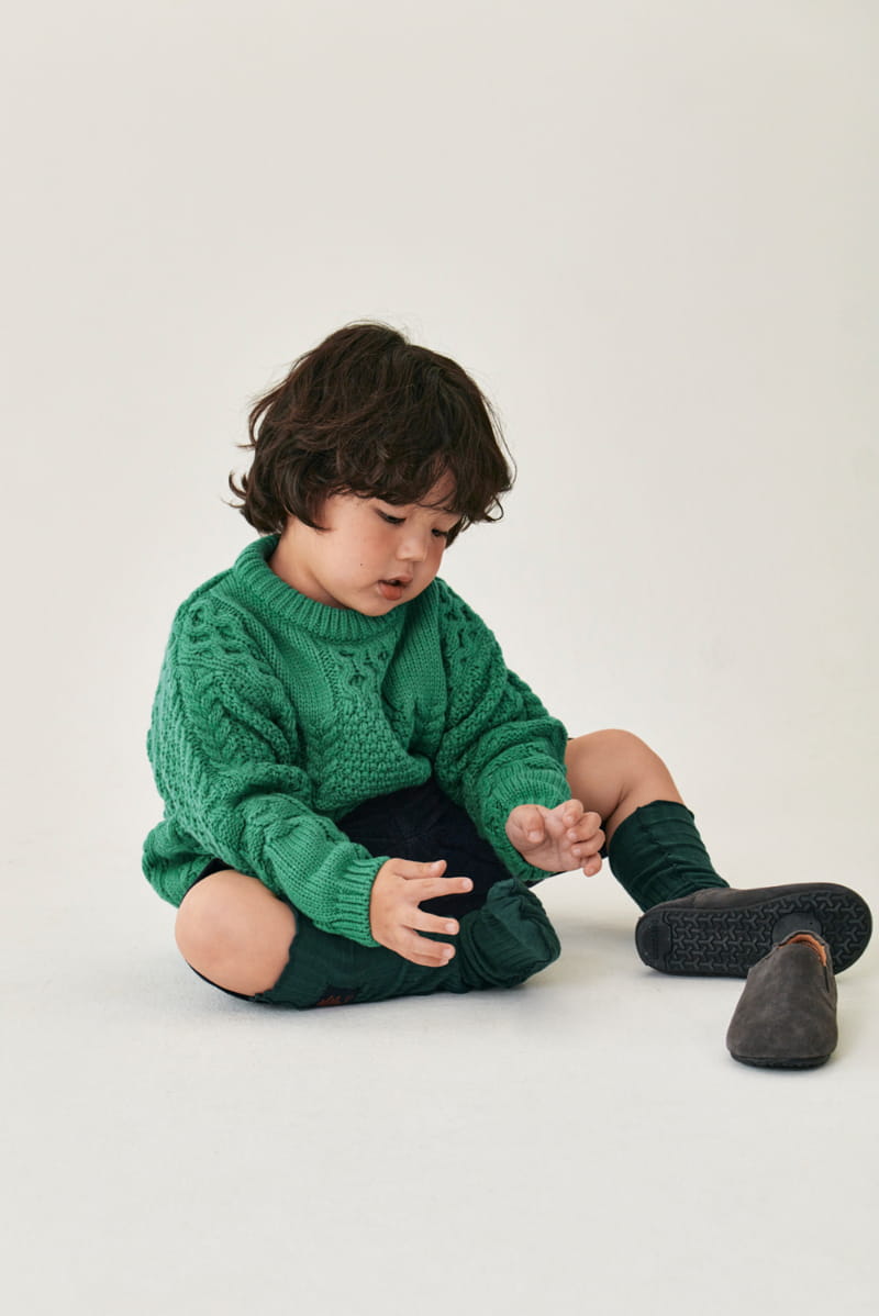 A-Market - Korean Children Fashion - #minifashionista - Cable Knit Tee - 5