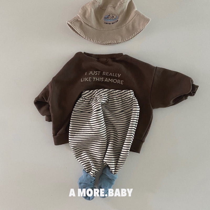 A More - Korean Baby Fashion - #babyboutique - Bebe Dis Sweatshirt