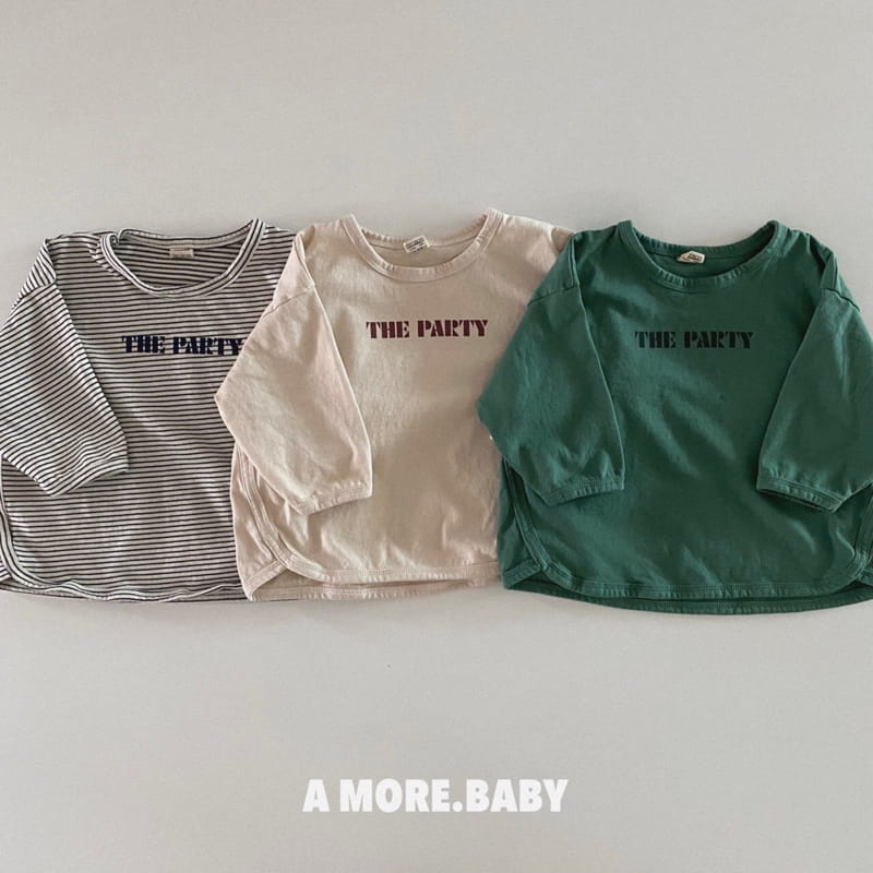 A More - Korean Baby Fashion - #babyclothing - Bebe Party Tee