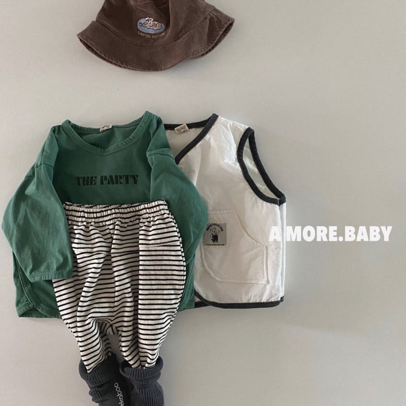 A More - Korean Baby Fashion - #onlinebabyboutique - Bebe Gift Vest - 5