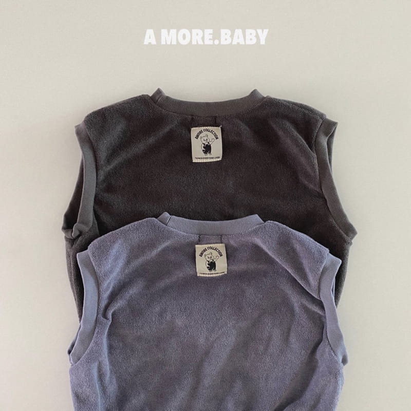 A More - Korean Baby Fashion - #onlinebabyboutique - Bebe Jungle Vest - 12