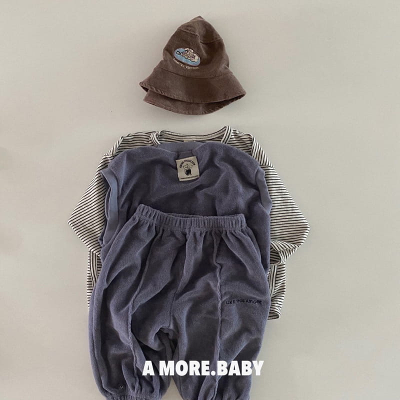 A More - Korean Baby Fashion - #onlinebabyshop - Bebe Travel Pants - 9