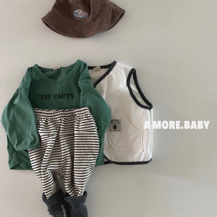 Amore - Korean Baby Fashion - #babyootd - Bebe Gift Vest - 5