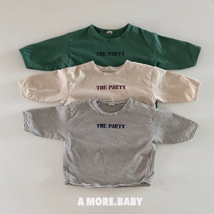 Amore - Korean Baby Fashion - #onlinebabyshop - Bebe Party Tee