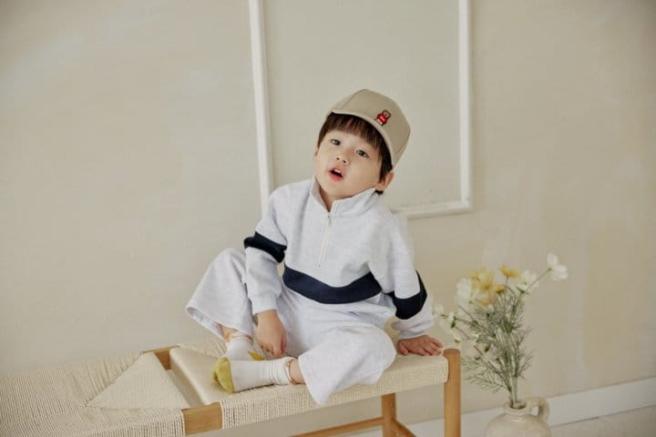 Angelot - Korean Children Fashion - #kidzfashiontrend - Bear Baseball Hat - 2