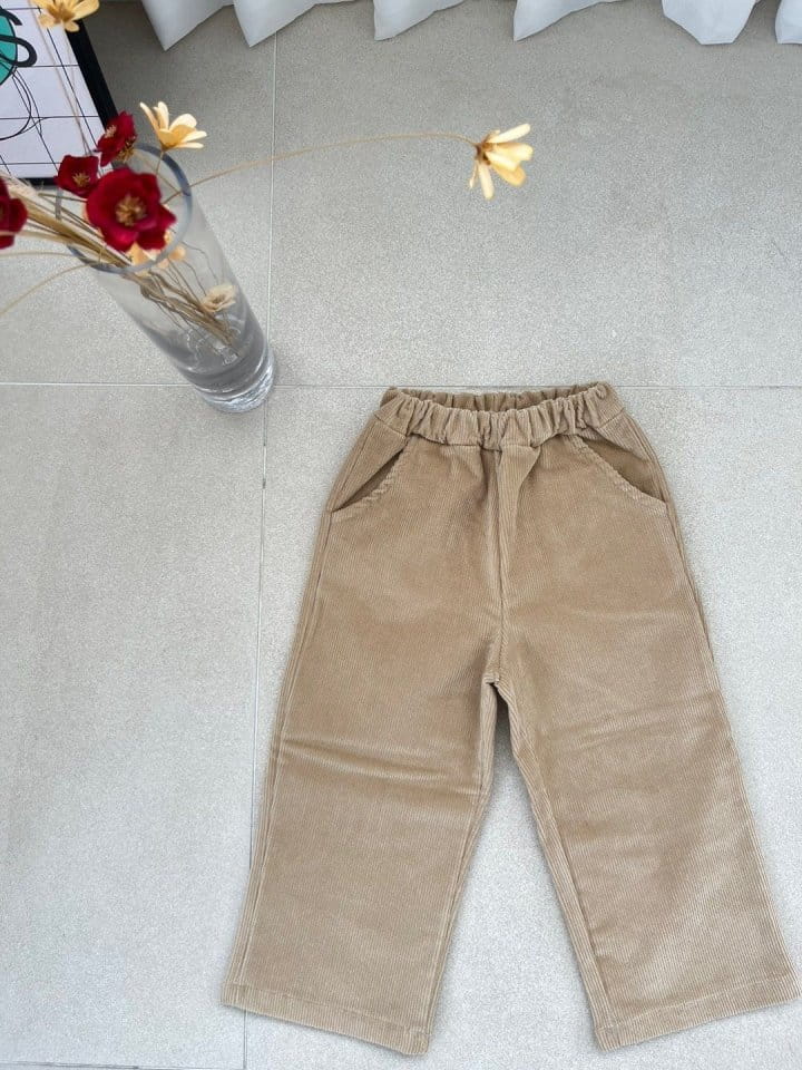 Angelot - Korean Children Fashion - #todddlerfashion - Corduroy Pants - 3