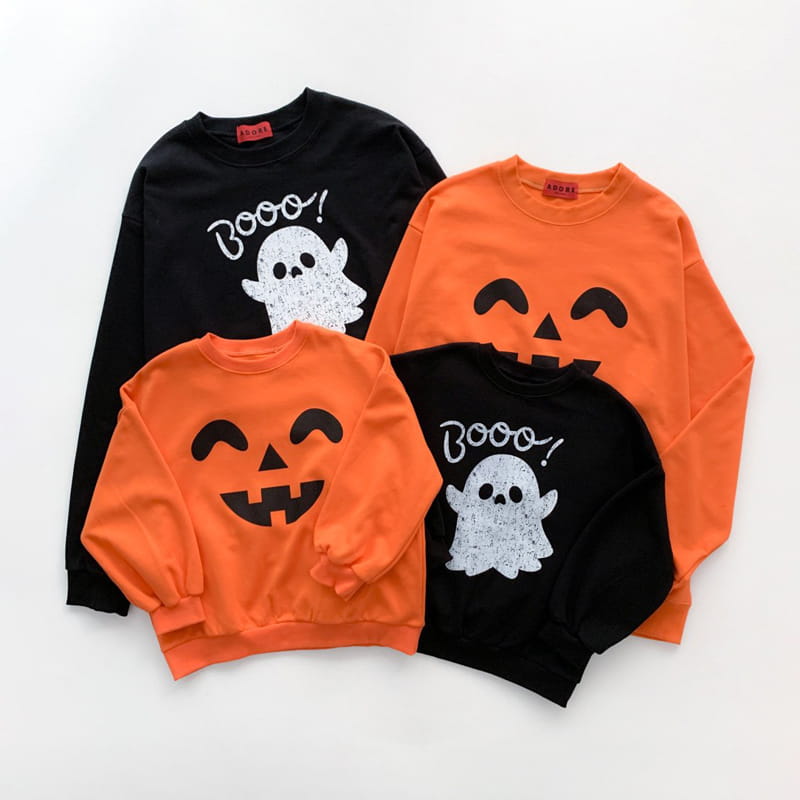 Awesome Bebe - Korean Children Fashion - #childofig - Halloween Pimpkin Ghoast Sweatshirt