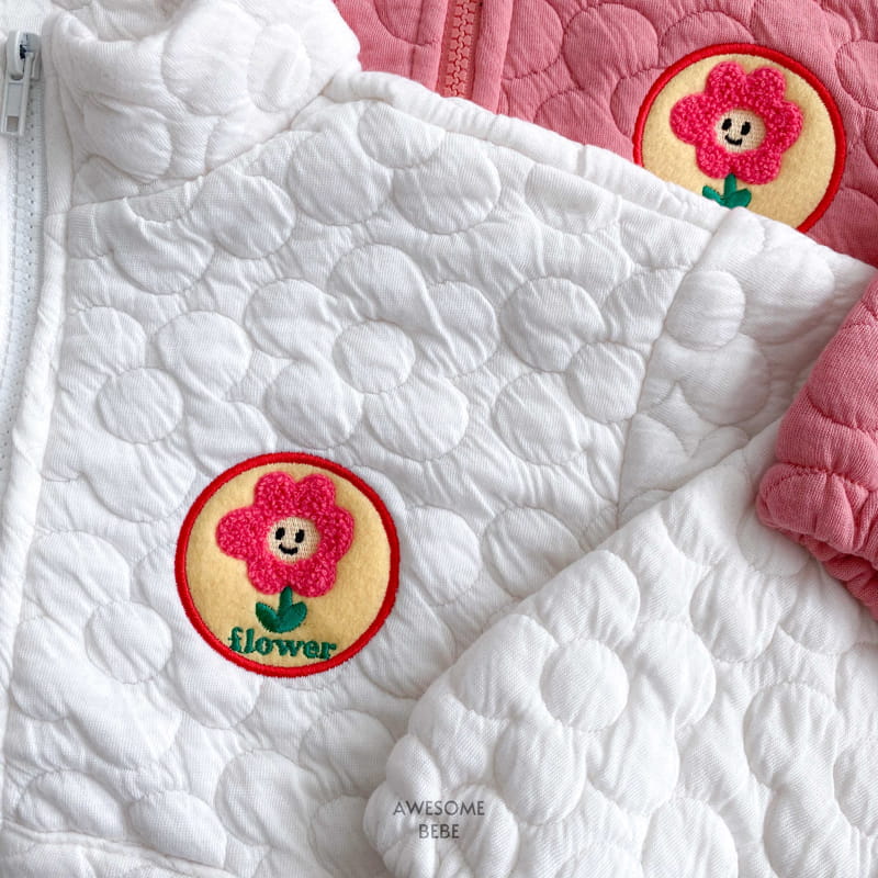 Awesome Bebe - Korean Children Fashion - #childofig - Flowet Wapen Zip-up - 5