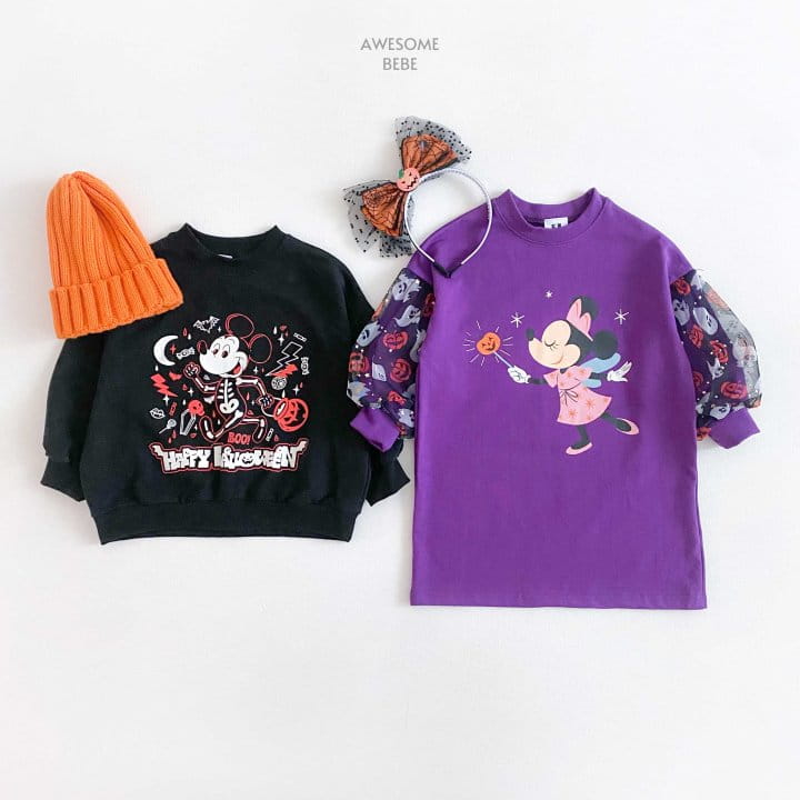 Awesome Bebe - Korean Children Fashion - #childrensboutique - Halloween M Sweatshirt