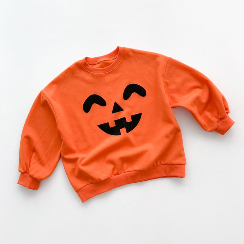 Awesome Bebe - Korean Children Fashion - #fashionkids - Halloween Pimpkin Ghoast Sweatshirt - 5