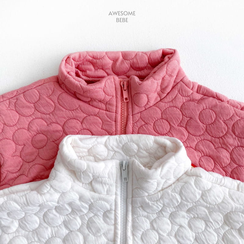 Awesome Bebe - Korean Children Fashion - #kidsshorts - Flowet Wapen Zip-up - 10