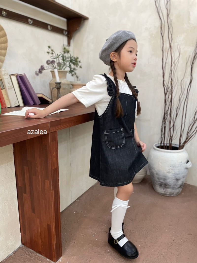 Azalea - Korean Children Fashion - #discoveringself - Autumn Shirring Tee - 6