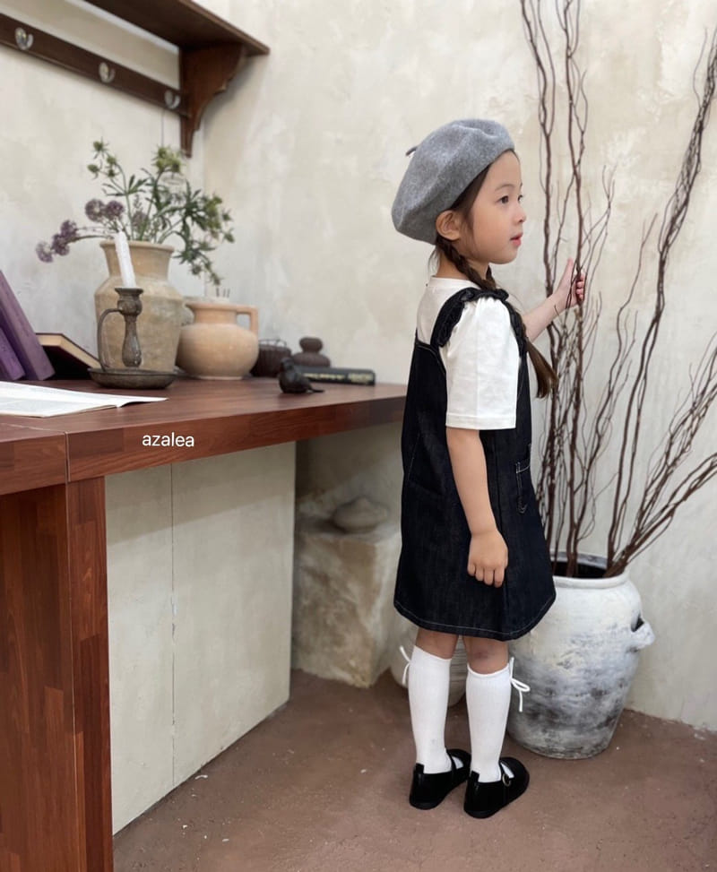 Azalea - Korean Children Fashion - #fashionkids - Autumn Shirring Tee - 7