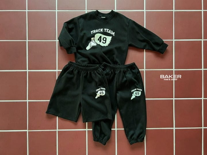 Baker - Korean Children Fashion - #Kfashion4kids - Track Top Bottom 3 Set - 7