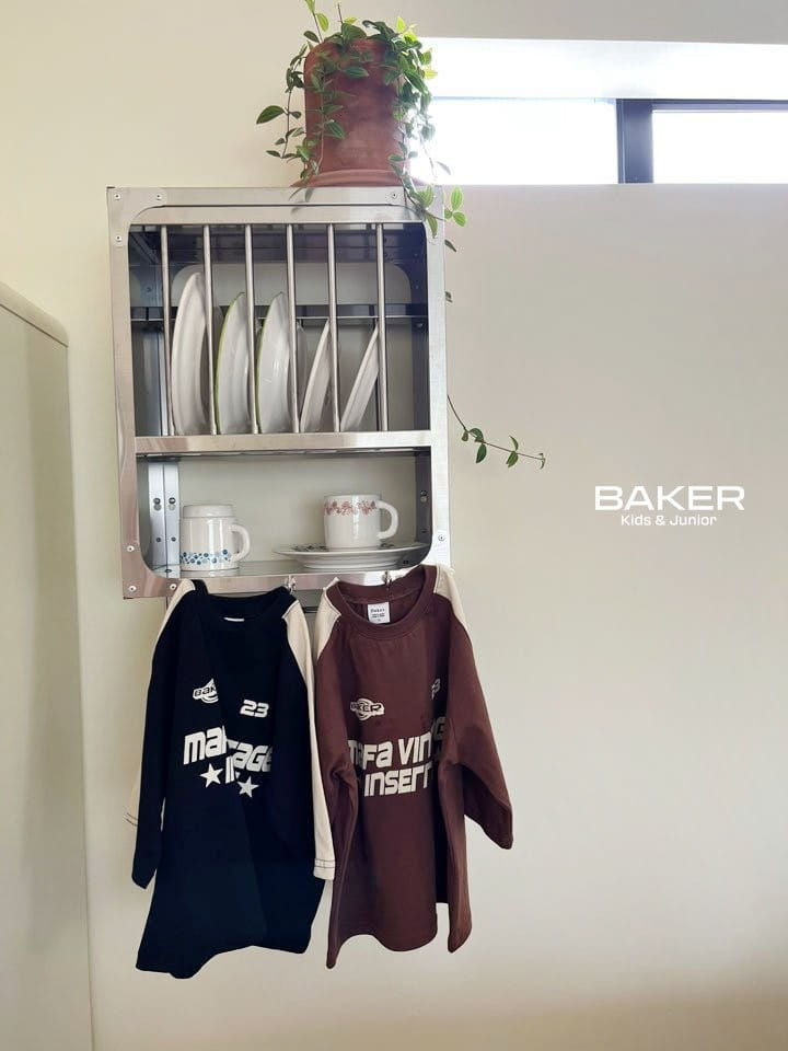 Baker - Korean Children Fashion - #discoveringself - Butter Color Raglan Tee - 9