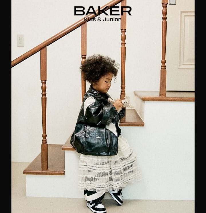 Baker - Korean Children Fashion - #discoveringself - Lace Butter Skirt - 8