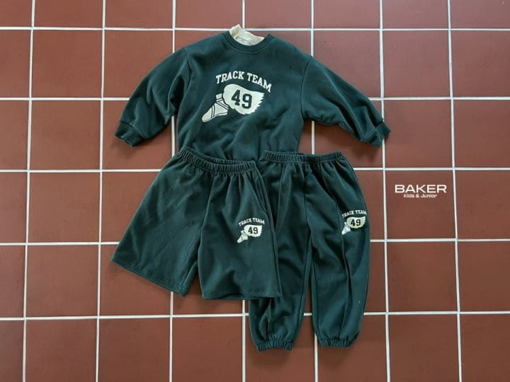 Baker - Korean Children Fashion - #littlefashionista - Track Top Bottom 3 Set - 8