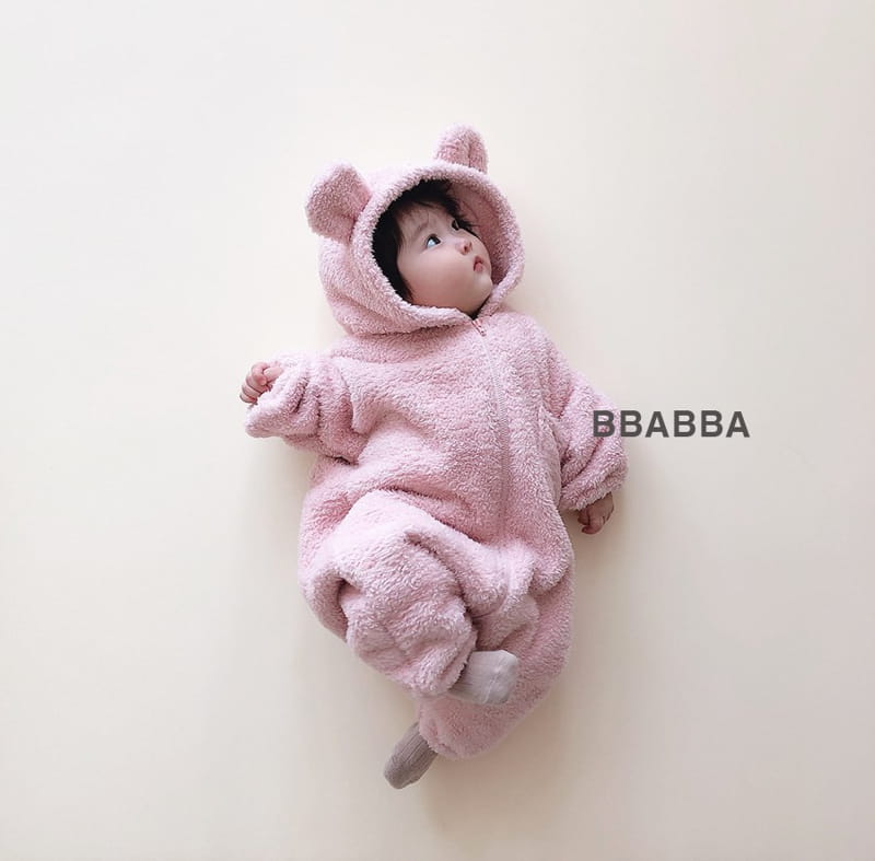 Bbabba - Korean Baby Fashion - #babyboutique - Cozy Bear Bodysuit