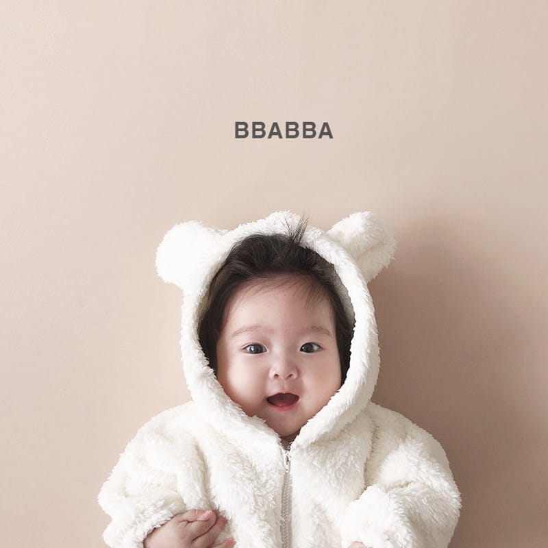 Bbabba - Korean Baby Fashion - #babyboutiqueclothing - Cozy Bear Bodysuit - 4