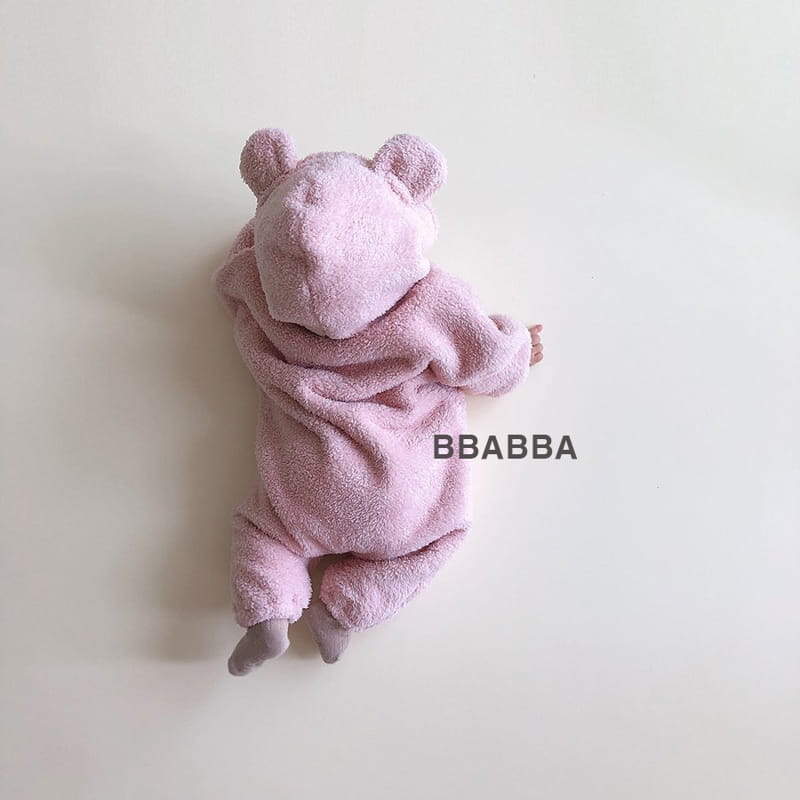 Bbabba - Korean Baby Fashion - #babyfashion - Cozy Bear Bodysuit - 5