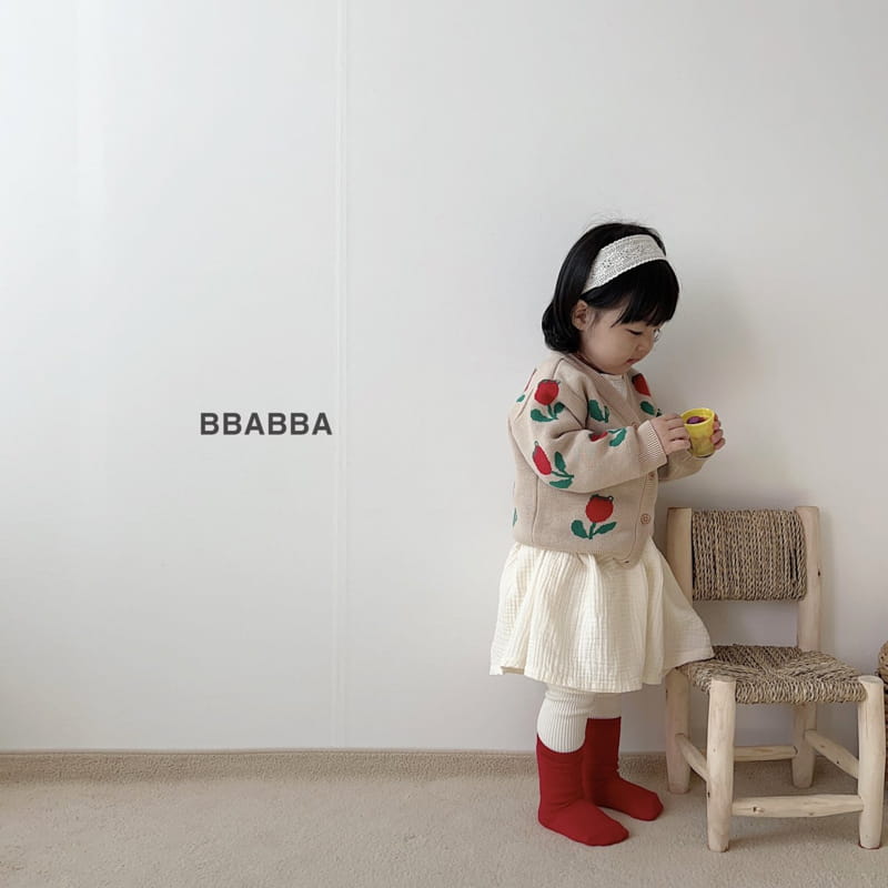 Bbabba - Korean Children Fashion - #childrensboutique - Tulip Knit Cardigan - 12