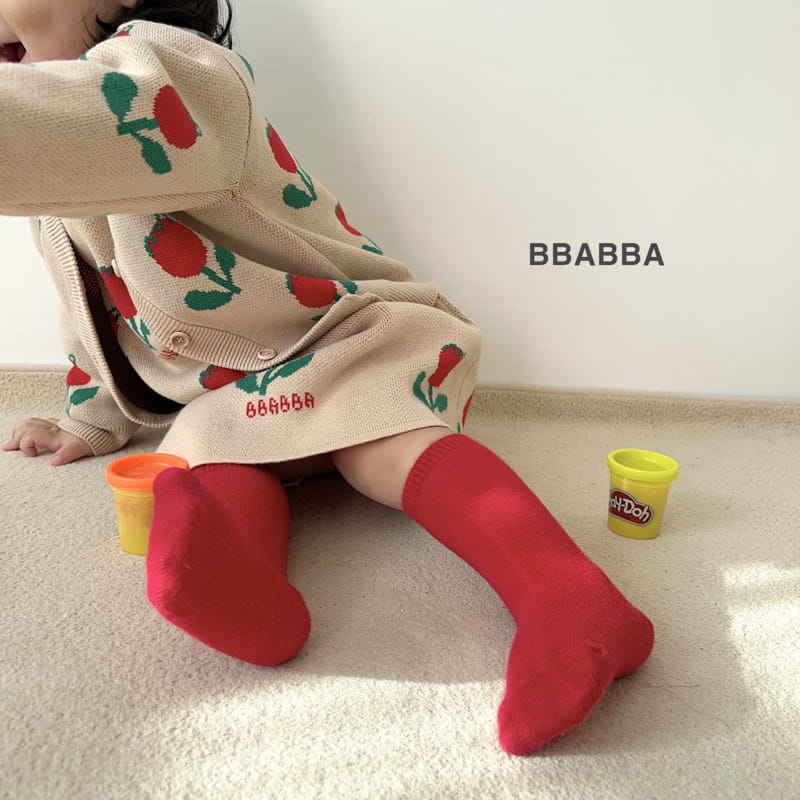 Bbabba - Korean Children Fashion - #fashionkids - Tulip Knit Cardigan