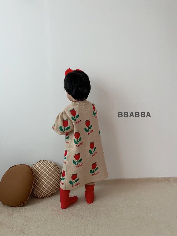 Bbabba - Korean Children Fashion - #kidsstore - Tulip Knit One-piece - 2