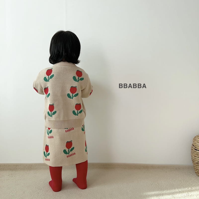 Bbabba - Korean Children Fashion - #kidsstore - Tulip Knit Cardigan - 4