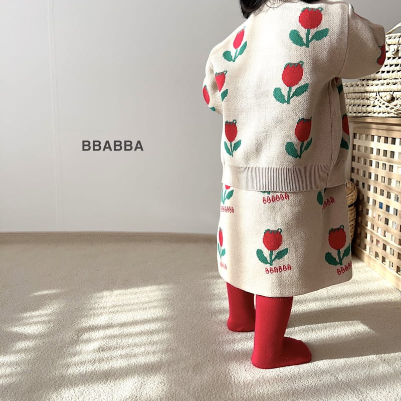 Bbabba - Korean Children Fashion - #magicofchildhood - Tulip Knit Cardigan - 7