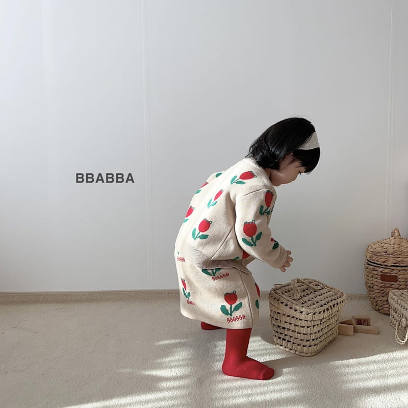 Bbabba - Korean Children Fashion - #minifashionista - Tulip Knit Cardigan - 8