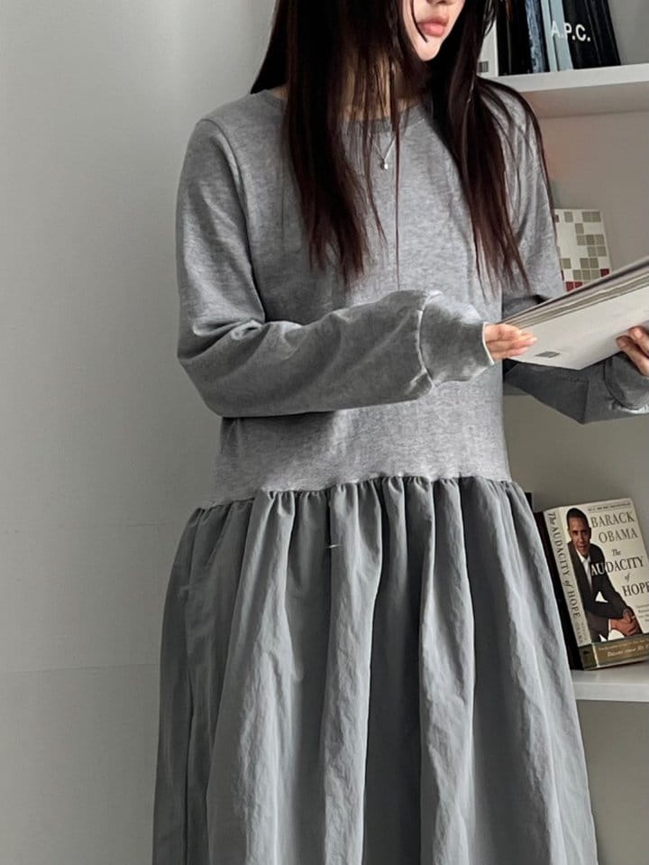 Bricklane - Korean Women Fashion - #womensfashion - Long Sleeve One-piece - 4