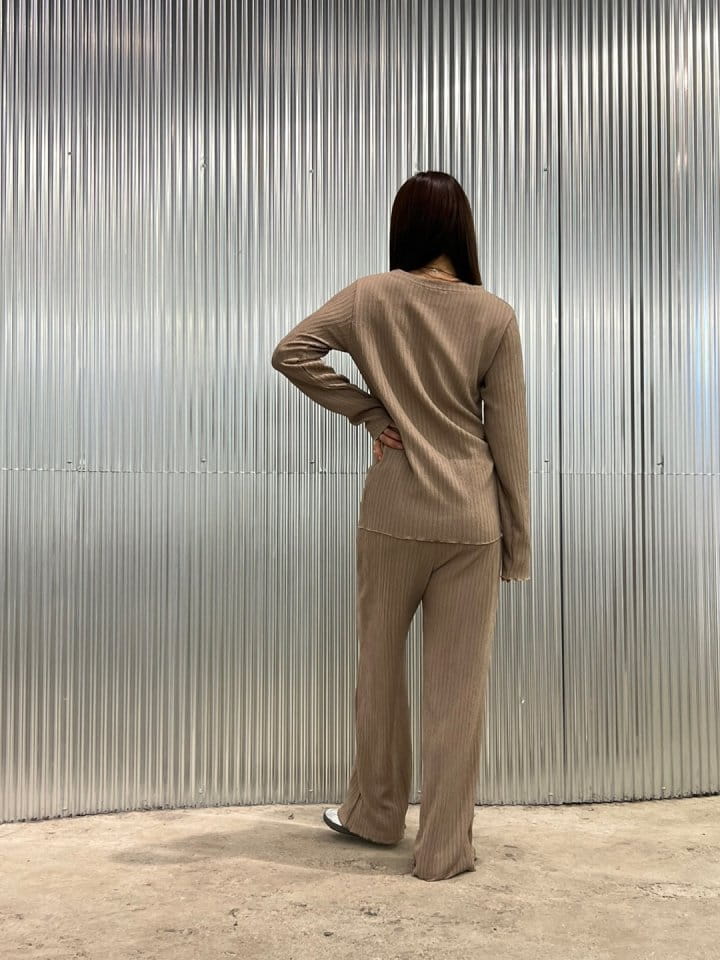 Bricklane - Korean Women Fashion - #momslook - Hush Terry Pants - 11