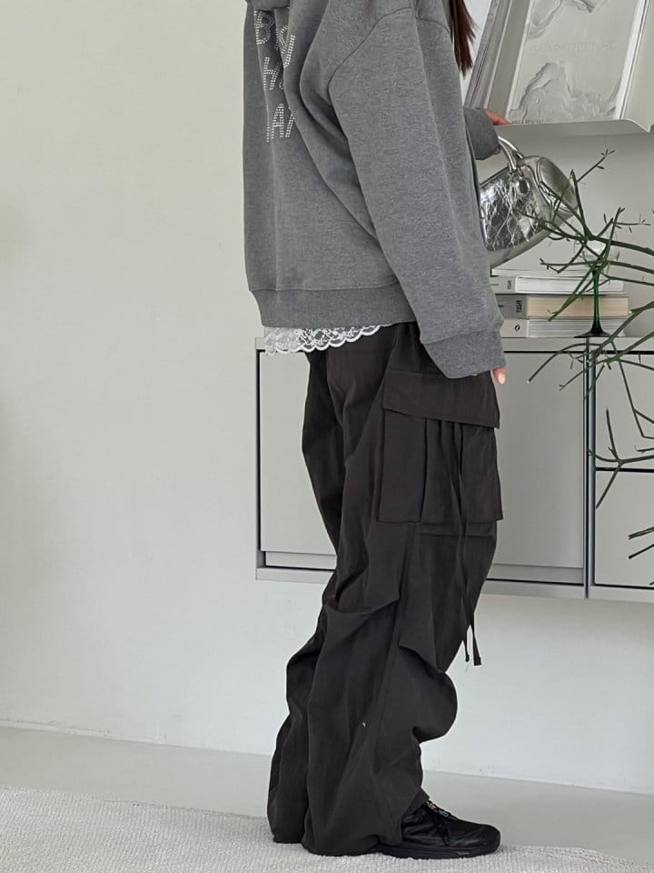 Bricklane - Korean Women Fashion - #momslook - Pocket String Pants - 9