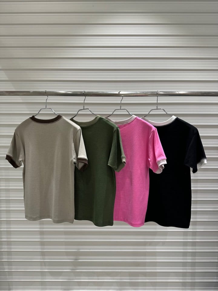 Bricklane - Korean Women Fashion - #momslook - Time Color Tee