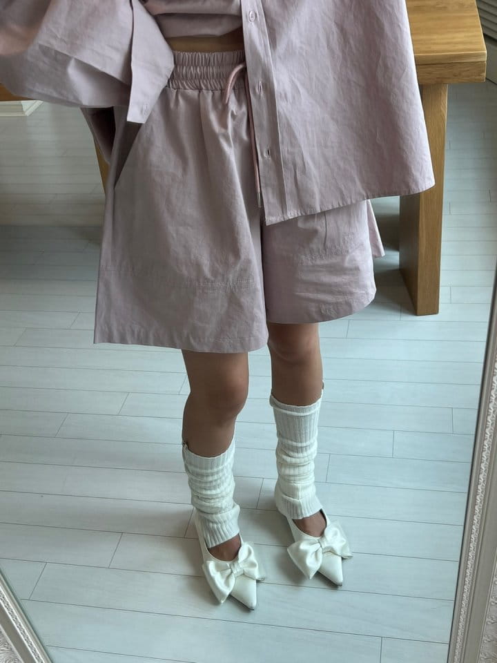 Bricklane - Korean Women Fashion - #womensfashion - Slit Stitch Shorts - 4