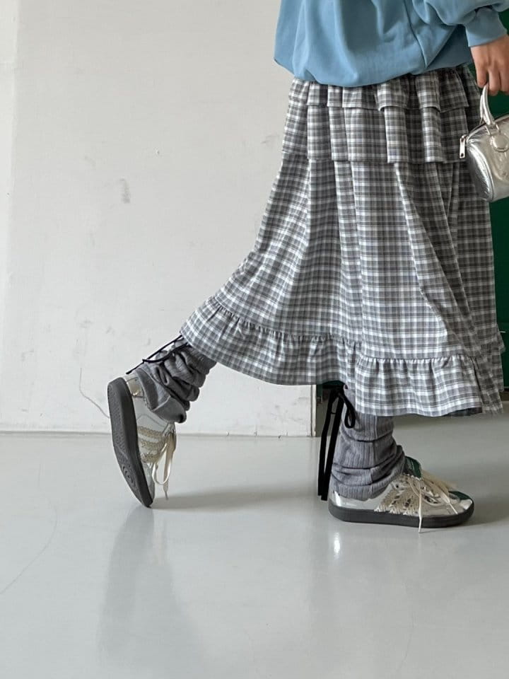 Bricklane - Korean Women Fashion - #momslook - Salad Cancan Skirt - 5